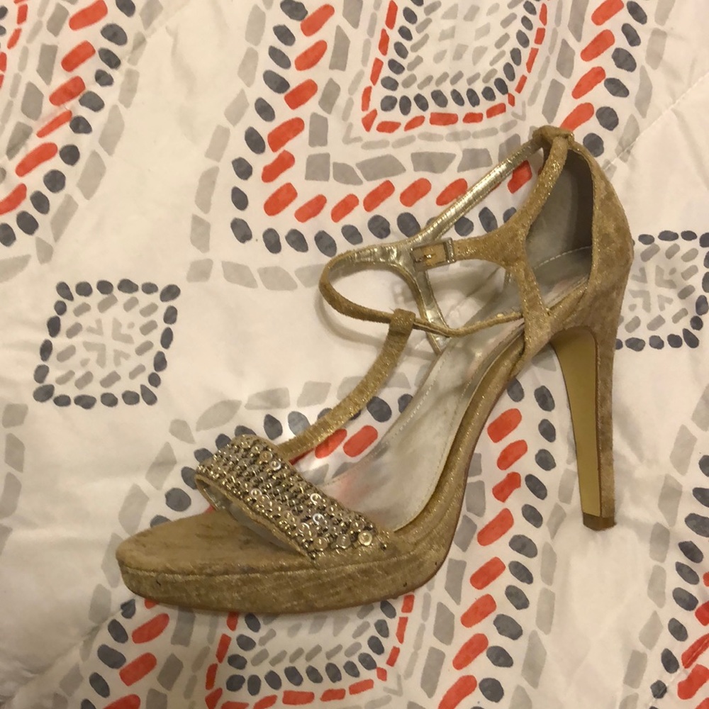 Bronze heels